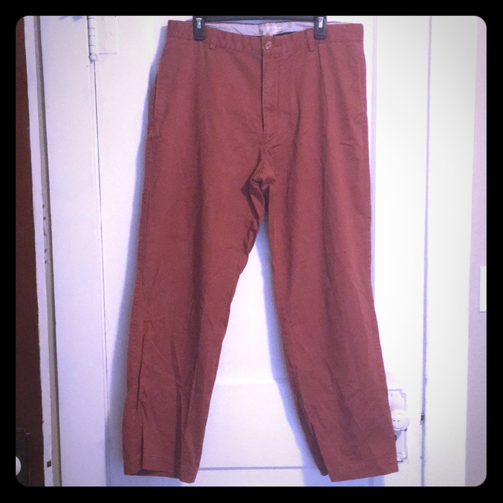J. Crew rust color chinos
